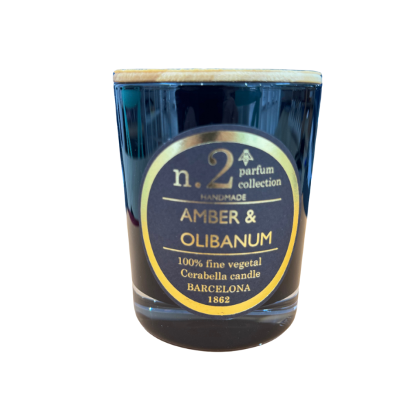 Vela perfumada de amber & olibanum