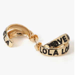 PENDIENTES doble aro "Lola Love" LC